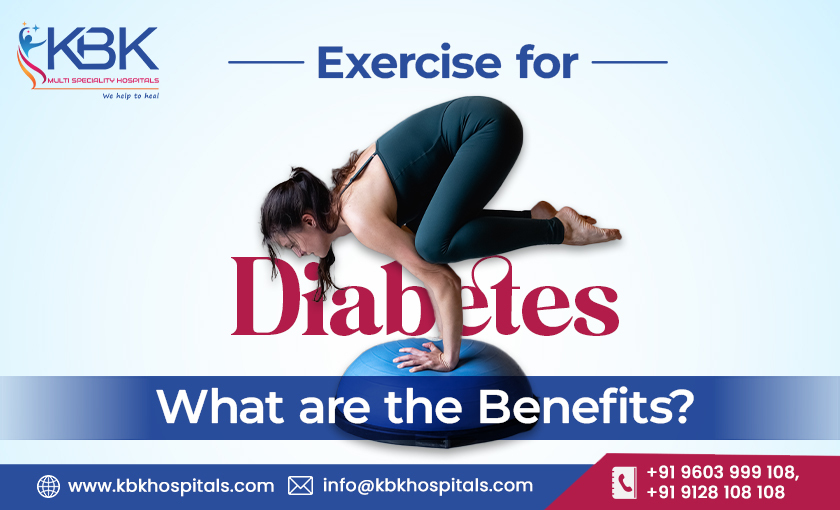 Exercise for Diabetes What are the Benefits - KBK Multispeciality Hospitals 2023 (BLOG IMAGE)